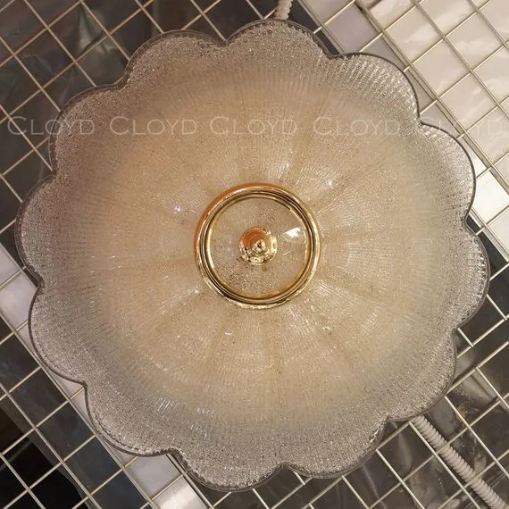 Cloyd 11281 Потолочный светильник OBELIA FM9 диаметр - 50 см, золото стекло satin, изображение 2
