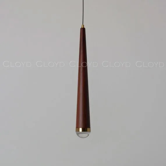 Cloyd 11144 Подвесной светильник MILVUS - A P1 красный дерево, изображение 2
