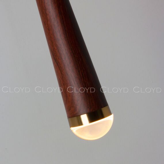 Cloyd 11144 Подвесной светильник MILVUS - A P1 красный дерево, изображение 3