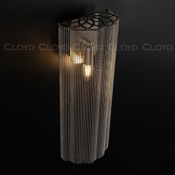 Cloyd 20403 Бра ONASSIS W1 высота - 50 см, никель сатин, изображение 5