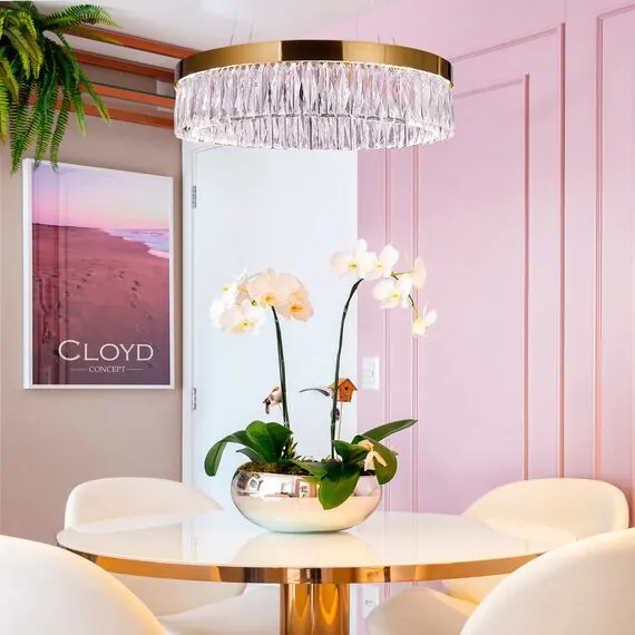 Cloyd 10768 Люстра TELEMAN C1 диаметр - 60 см, латунь, изображение 3