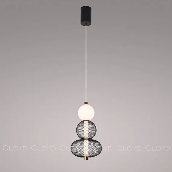 Cloyd 11484 Подвесной светильник SUPERNOVA - B P1 высота - 41 см, черный/золото