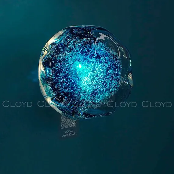 Cloyd 20369 Бра VOCAL W1 латунь синее стекло, изображение 4
