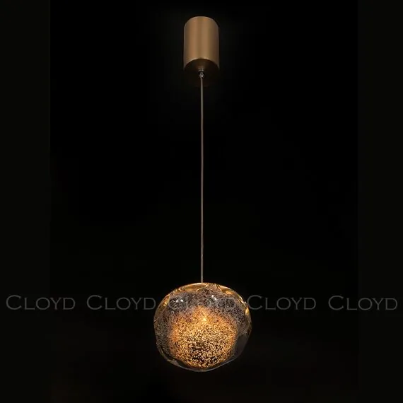 Cloyd 11344 Подвесной светильник VOCAL P1 латунь коричневый стекло, изображение 2