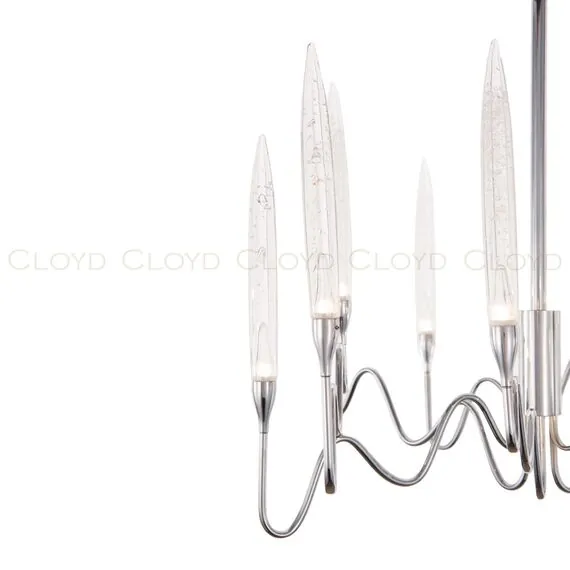 Cloyd 10416 Люстра ZOAR C12 диаметр - 60 см, хром, изображение 2