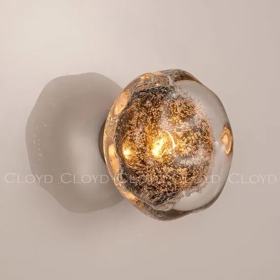 Cloyd 20367 Бра VOCAL W1 латунь коричневый стекло, изображение 3