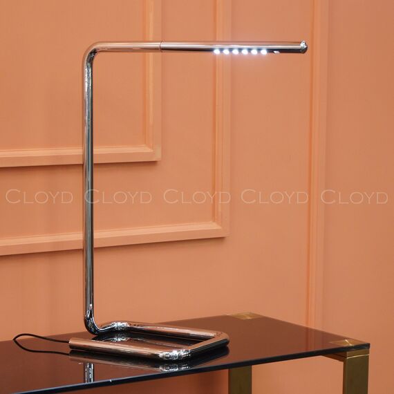 Cloyd 30101 Настольная лампа SKOLAR T1 высота - 50 см, хром, изображение 4