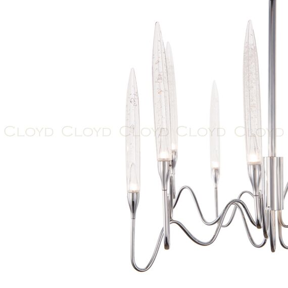 Cloyd 10416 Люстра ZOAR C12 диаметр - 60 см, хром, изображение 2