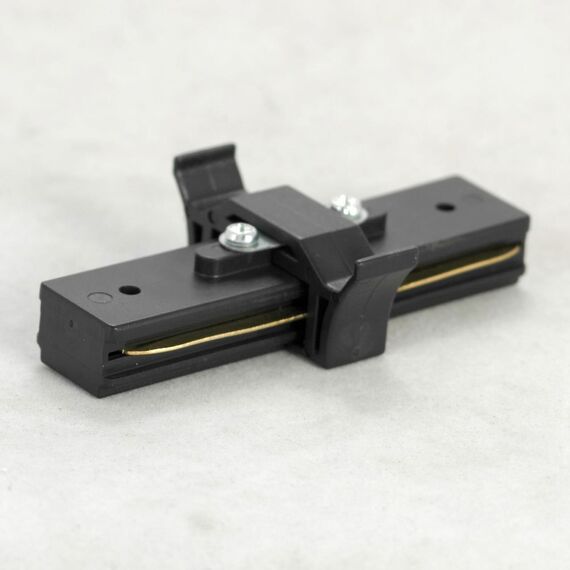 Lussole 10324 Прямой коннектор черный, изображение 3