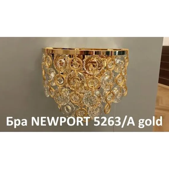 Newport 5263/A gold; М0070031 Бра gold, изображение 6