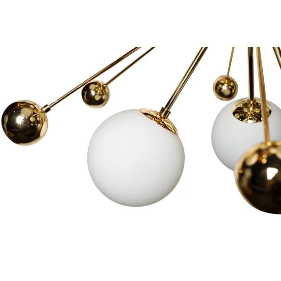 Garda Decor 20MD3503-12 Светильник потолочный золотой d80, изображение 3
