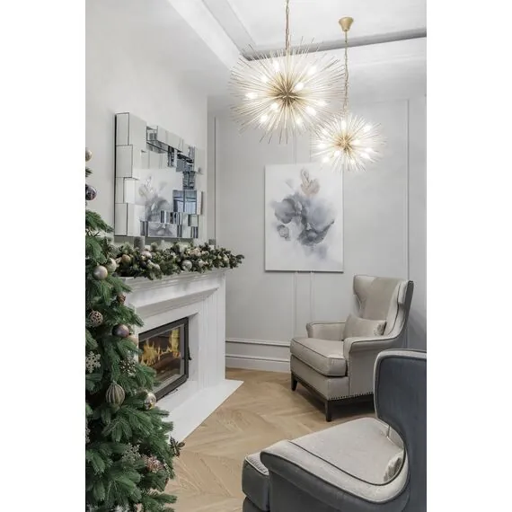 Garda Decor 20MD3349-12 Светильник потолочный d61*40см, изображение 4