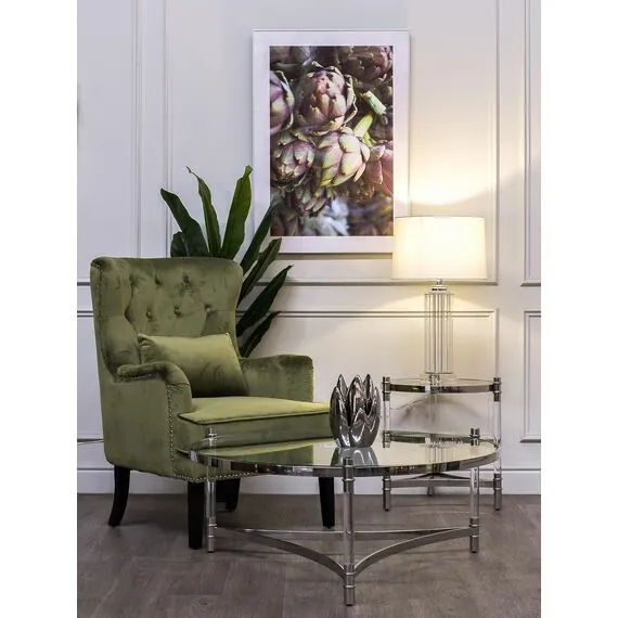 Garda Decor 22-87529 Лампа настольная плафон белый Д40,5 В73, изображение 5
