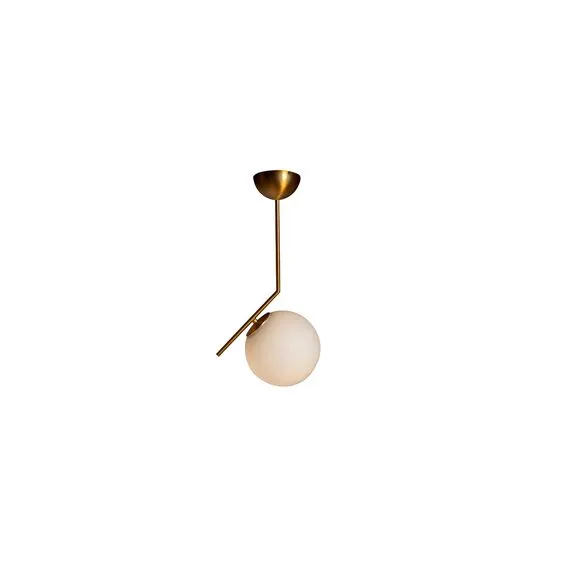 Garda Decor K2GP-825BR-S Светильник потолочный d20*48см