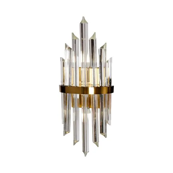Garda Decor 62GDM-903 Бра VERONA золото 22*50см, изображение 2