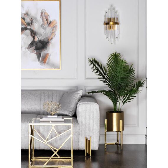 Garda Decor 62GDM-903 Бра VERONA золото 22*50см