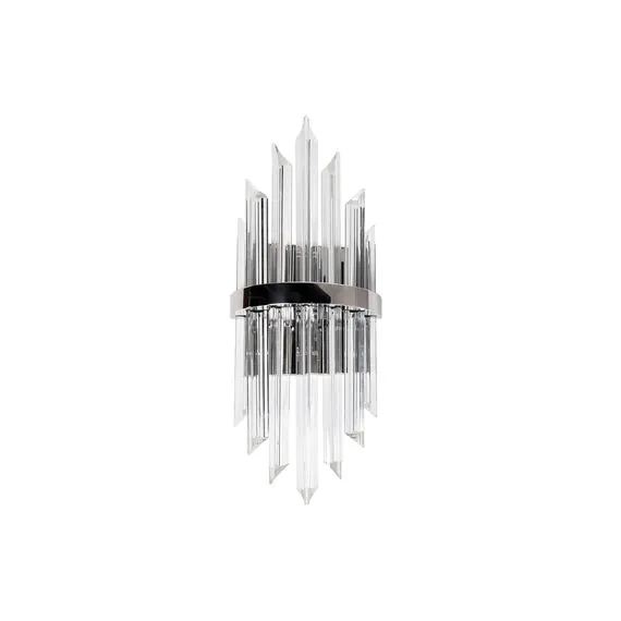 Garda Decor 62GDM-903CH Бра VERONA хром 22*50см, изображение 2