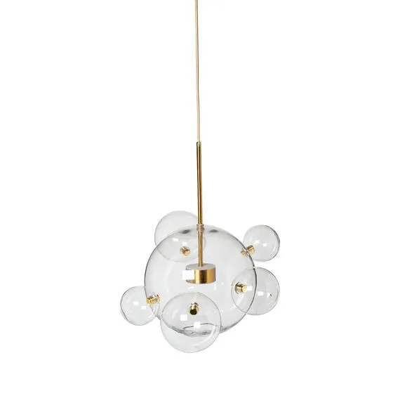 Garda Decor 92EL-YG20074B-8W Светильник потолочный латунь d.30см