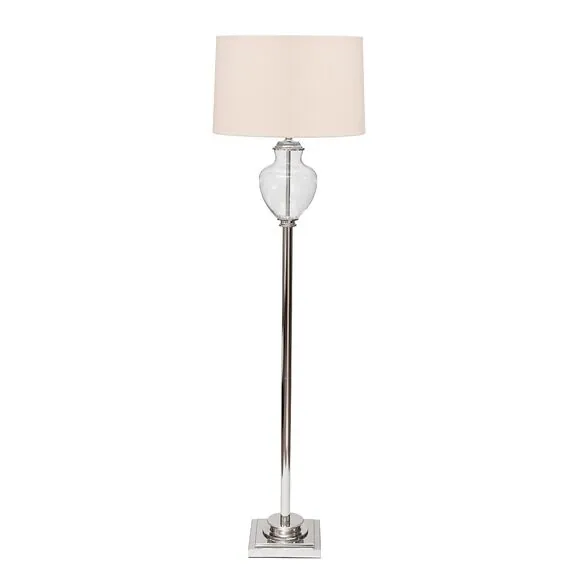 Garda Decor 22-86714FL Торшер плафон бежевый 44*h.170 см