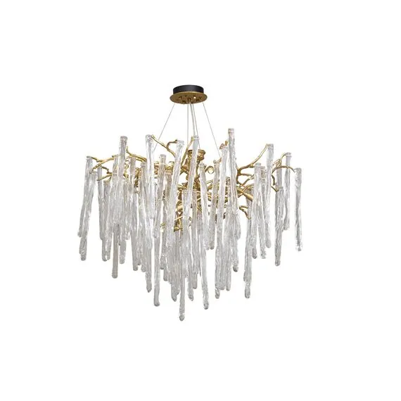 Garda Decor 86-6001/800 Люстра Asida d.80 h.60см, металл цвет золото
