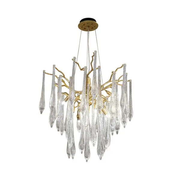 Garda Decor 86-6003/600 Люстра Silencio d.60 h.60см, металл цвет золото