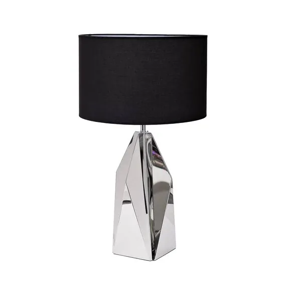 Garda Decor K2KM1253TS Лампа настольная d45*h72см плафон черный
