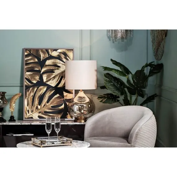 Garda Decor 22-89024 Лампа настольная плафон кремовый Н.83см, изображение 3