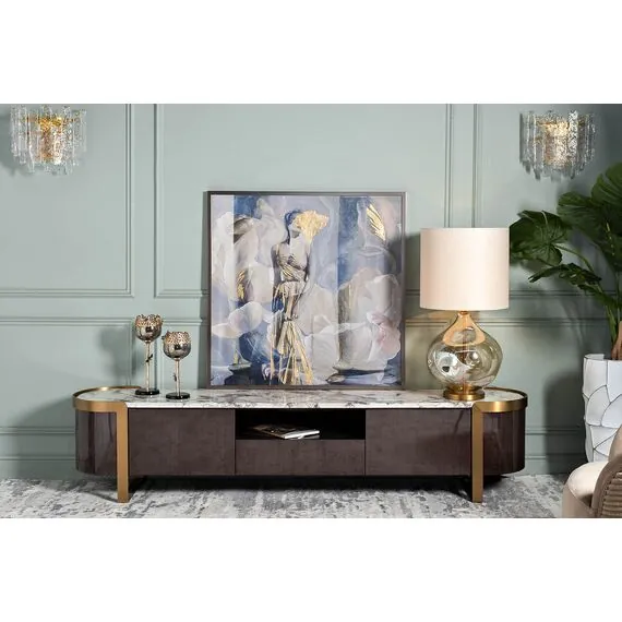 Garda Decor K2KG0998W-2B Бра "Ice" рифленое стекло/латунь L19*W36*H32см, изображение 3
