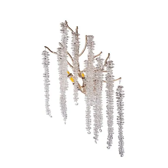 Garda Decor 62GDA-8085/3 Бра розовое золото 40*h.40 см