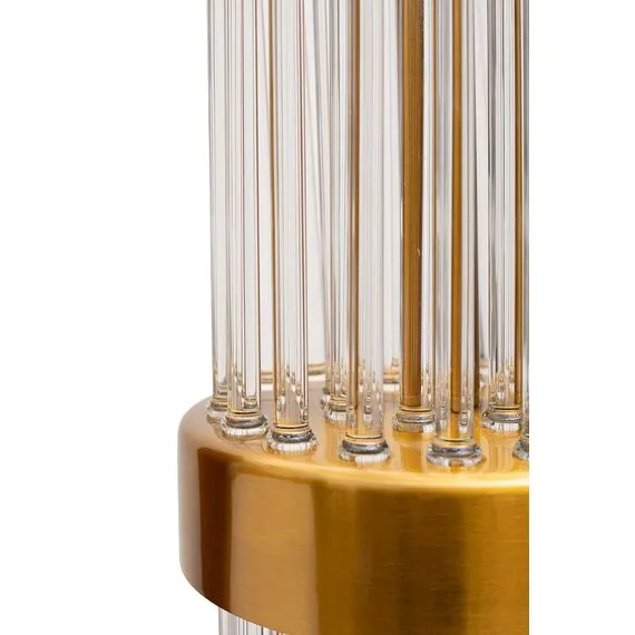 Garda Decor K2CPF-07249 Торшер со стеклянным декором 45*h165см, изображение 3