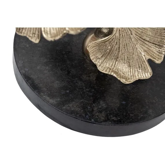 Garda Decor 69-22088 Лампа настольная "Ginkgo leaves" плафон черный h.68см, изображение 2