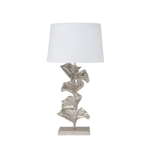 Garda Decor 71PN-80267 Лампа настольная "Gingko leaves" плафон кремовый h.80см