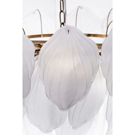 Garda Decor 62GDW-8903-600M Люстра Swan матовые лепестки d60см h55см, изображение 2