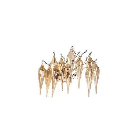Garda Decor 86-80353 Бра Caramella 45*h45 см, металл цвет золото