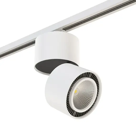 Lightstar 592066 Трековое крепление ASTA с 1-фазным адаптером к 21383х/21483х/21385x/21485x БЕЛЫЙ, изображение 2