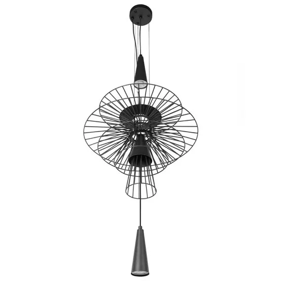 LOFT IT 10141/400 Black Подвесной светильник Star, изображение 3