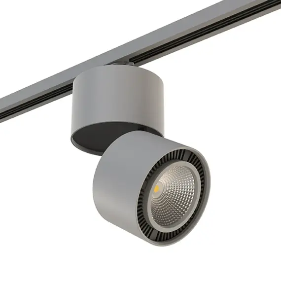 Lightstar 592069 Трековое крепление ASTA с 1-фазным адаптером к 21383х/21483х/21385x/21485x СЕРЫЙ, изображение 2