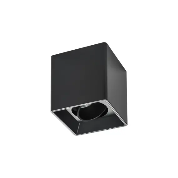 Lightstar 052067 Светильник PVC RETTANGO GU10 ЧЕРНЫЙ