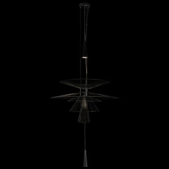 LOFT IT 10141/600 Black Подвесной светильник Star, изображение 2
