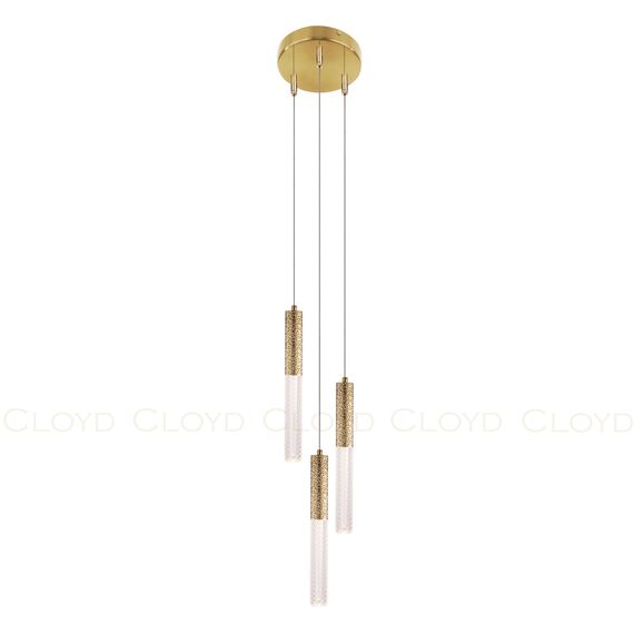 Cloyd 10414 Подвесной светильник FAGOTT P3 высота - 150 см, золото