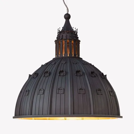 Seletti 00131471; 7968 Подвесной светильник Cupolone Grey, изображение 9
