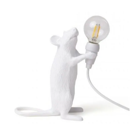 Seletti 00134161; 15220SV Настольная лампа Mouse Lamp Love Edition USB, изображение 3