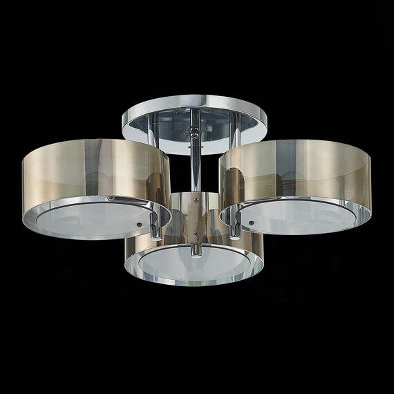 EVOLUCE SL483.702.03 Светильник потолочный Хром/Дымчатый E27 3*40W FORESTA, изображение 7