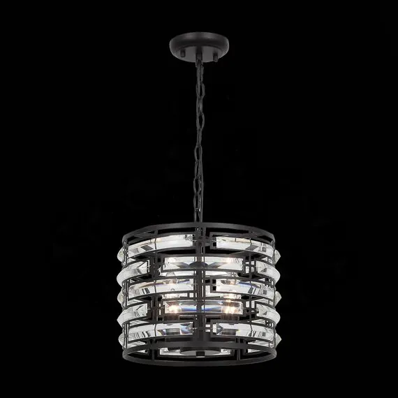 ST LUCE SL665.403.04 Люстра подвесная ST-Luce Черный/Черный, Прозрачный E14 6*40W, изображение 5