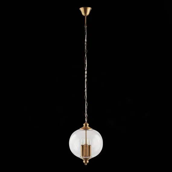 ST LUCE SL362.203.03 Светильник подвесной ST-Luce Золотистый/Прозрачный E14 3*60W, изображение 6
