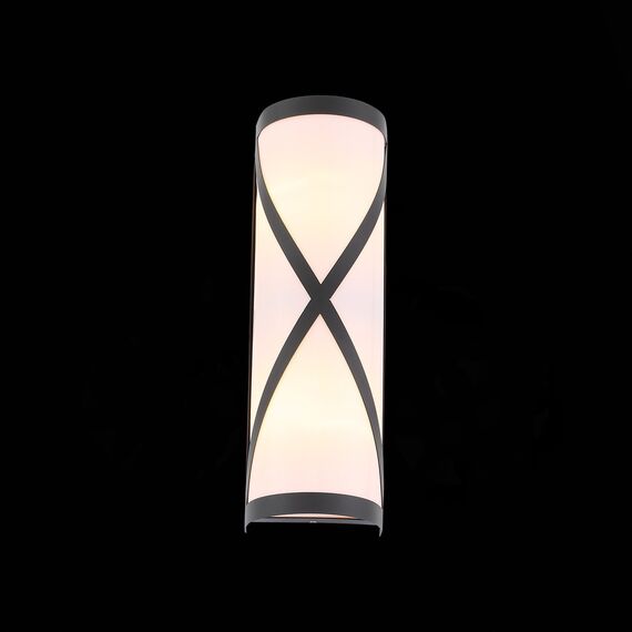ST LUCE SL076.411.01 Светильник уличный настенный ST-Luce Черный/Белый E27 2*60W, изображение 4