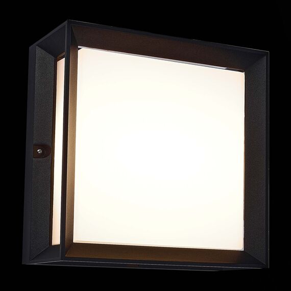 ST LUCE SL077.402.01 Светильник уличный потолочный ST-Luce Черный/Белый LED 1*12W 3000K, изображение 5