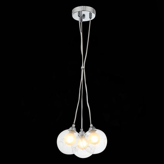 ST LUCE SL431.113.03 Светильник подвесной ST-Luce Хром/Прозрачный, Белый G9 3*5W, изображение 4
