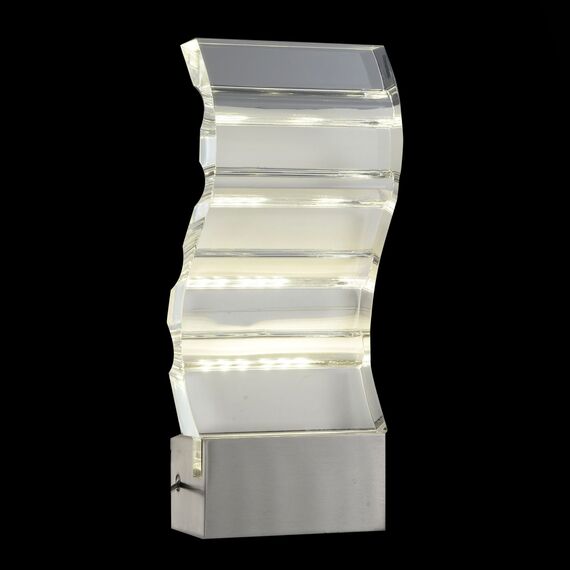 ST LUCE SL580.701.01 Светильник настенный ST-Luce Хром/Прозрачный LED 1*6W 4000K, изображение 3