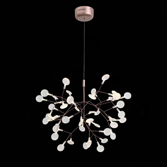 ST LUCE SL379.203.45 Люстра подвесная ST-Luce Медный/Белый LED 45*0,5W 3500K RAFINA